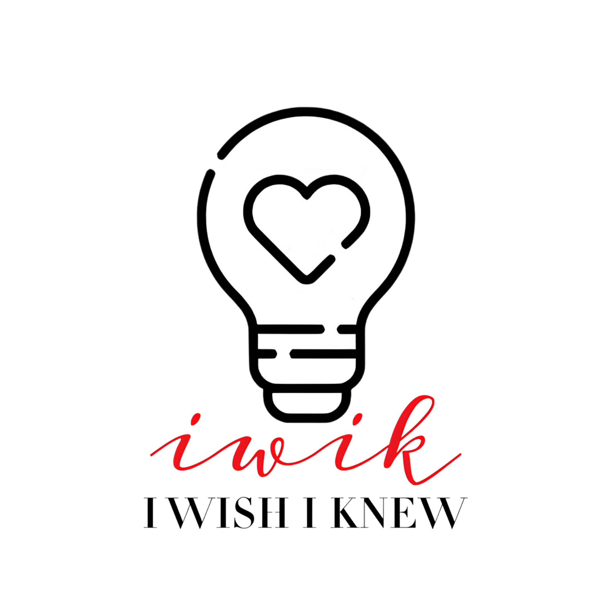 iwik bulb and heart mark